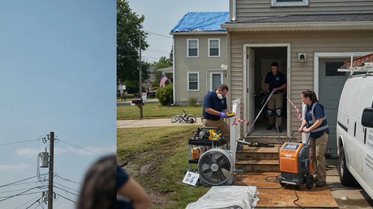 Water Damage Repair in Farmersville, CA near me